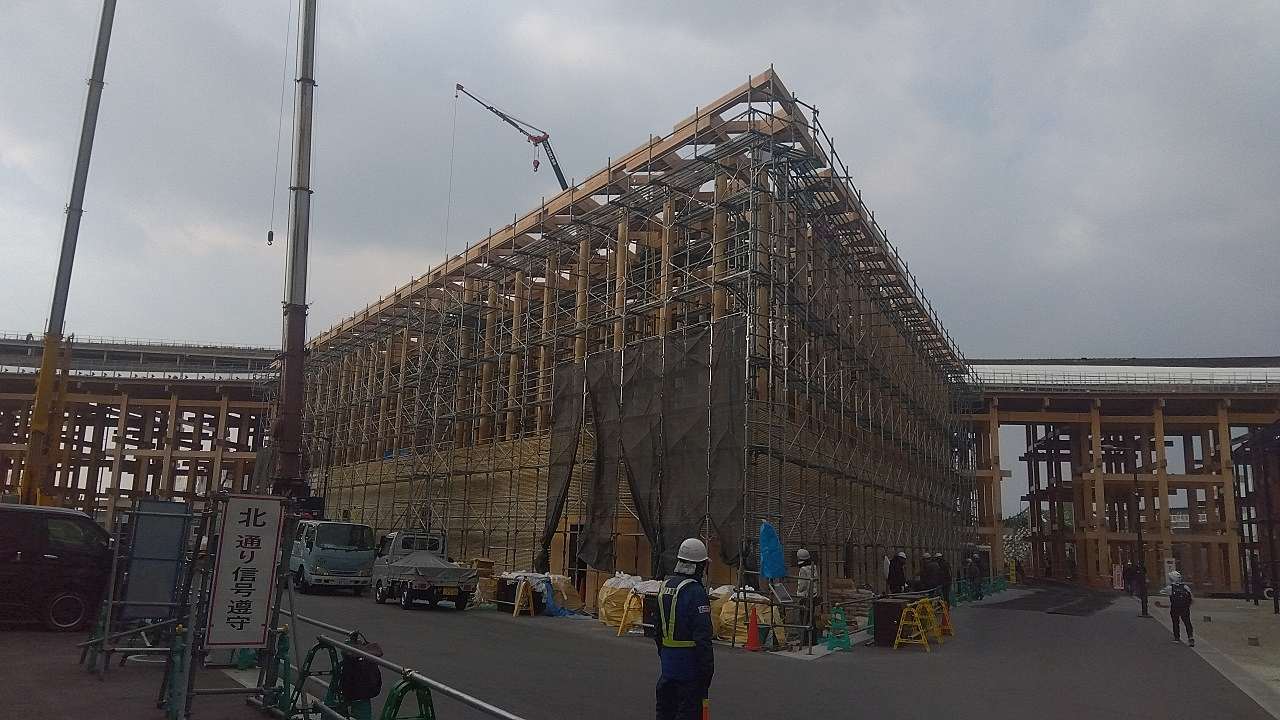 大阪万博乌兹别克斯坦馆 日本高端建筑施工案例 彩创建